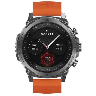 Garett Smartwatch Atom Schwarz Stahl Garett Smartwatch Atom Schwarz Stahl