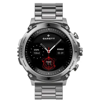 Garett Smartwatch Atom Silber Stahl