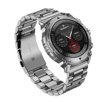 Garett Smartwatch Atom Silber Stahl