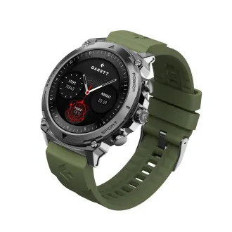 Garett Smartwatch Atom Silber Stahl
