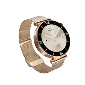 Garett Smartwatch ROSE gold, Mesh Stahl - Gebraucht Garett Smartwatch ROSE gold, Mesh Stahl - Gebraucht