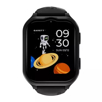 Garett Smartwatch Kinder eSIM 4G Schwarz