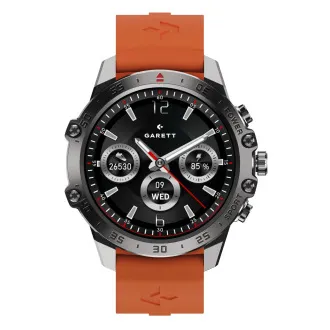 Garett Smartwatch V14 Schwarzer Stahl