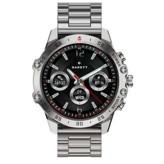 Garett Smartwatch V14 Silber Stahl Garett Smartwatch V14 Silber Stahl