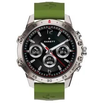 Garett Smartwatch V14 Silber Stahl Garett Smartwatch V14 Silber Stahl