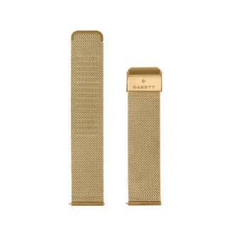 Garett Universalband 18 mm, Metall gold, Typ Mesh gold