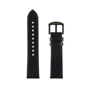 Garett Universalband 22 mm, schwarzes Leder