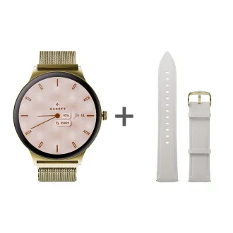 Garett Smartwatch Verona 2 gold MESH Stahl Garett Smartwatch Verona 2 gold MESH Stahl