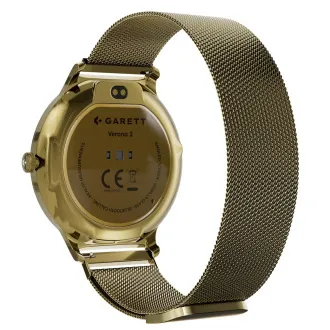 Garett Smartwatch Verona 2 gold MESH Stahl Garett Smartwatch Verona 2 gold MESH Stahl