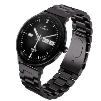 Garett Smartwatch Quantum Schwarzer Stahl Garett Smartwatch Quantum Schwarzer Stahl