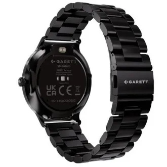 Garett Smartwatch Quantum Schwarzer Stahl Garett Smartwatch Quantum Schwarzer Stahl