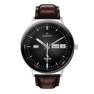 Garett Smartwatch Quantum Silber Stahl Garett Smartwatch Quantum Silber Stahl