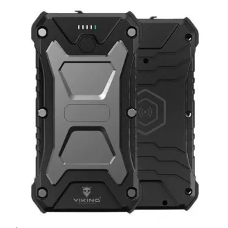Viking Outdoor-Powerbank SKADI I, 10000 mAh, kabelloses Laden