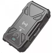Viking Solar-Outdoor-Powerbank TYR I 10000 mAh, kabelloses Laden