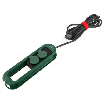 Viking Netzanschlussdose R247, 2x AC 230V, IP44, Länge 4, 7 m