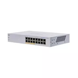 Cisco Switch CBS110-16PP (16xGbE, 8xPoE , 64W, lüfterlos) - REFRESH