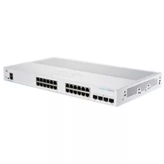 Cisco Switch CBS250-24T-4X (24xGbE, 4xSFP , lüfterlos) - REFRESH Cisco Switch CBS250-24T-4X (24xGbE, 4xSFP , lüfterlos) - REFRESH