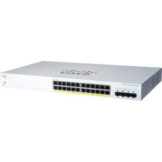 Cisco Switch CBS220-24P-4G (24xGbE, 4xSFP, 24xPoE , 195W) - REFRESH Cisco Switch CBS220-24P-4G (24xGbE, 4xSFP, 24xPoE , 195W) - REFRESH