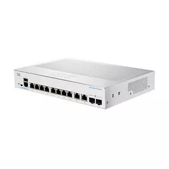 Cisco Switch CBS350-8T-E-2G-UK (8xGbE, 2xGbE/SFP Combo, lüfterlos) - REFRESH Cisco Switch CBS350-8T-E-2G-UK (8xGbE, 2xGbE/SFP Combo, lüfterlos) - REFRESH