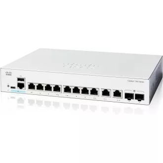 Cisco Catalyst-Switch C1300-8T-E-2G (8xGbE, 2xGbE/SFP-Kombination, lüfterlos)