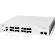 Cisco Catalyst Switch C1300-16T-2G (16xGbE, 2xSFP, lüfterlos)