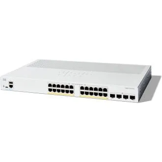 Cisco Catalyst Switch C1300-24FP-4G (24xGbE, 4xSFP, 24xPoE , 375 W) – REFRESH