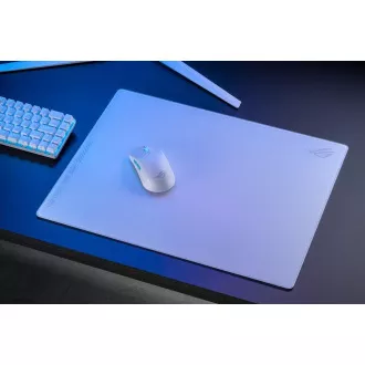 ASUS Mauspad ROG Moonstone ACE (Größe L / Weiß), Glas