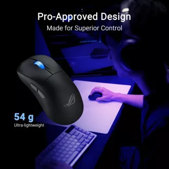 ASUS Maus ROG Keris II Ace, kabellose Gaming-Maus, schwarz ASUS Maus ROG Keris II Ace, kabellose Gaming-Maus, schwarz