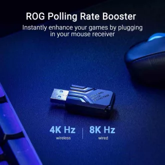 ASUS Maus ROG Keris II Ace, kabellose Gaming-Maus, schwarz ASUS Maus ROG Keris II Ace, kabellose Gaming-Maus, schwarz