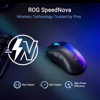 ASUS Maus ROG Keris II Ace, kabellose Gaming-Maus, schwarz ASUS Maus ROG Keris II Ace, kabellose Gaming-Maus, schwarz