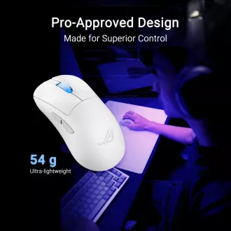 ASUS Maus ROG Keris II Ace, kabellose Gaming-Maus, weiß ASUS Maus ROG Keris II Ace, kabellose Gaming-Maus, weiß