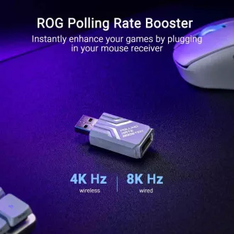 ASUS Maus ROG Keris II Ace, kabellose Gaming-Maus, weiß ASUS Maus ROG Keris II Ace, kabellose Gaming-Maus, weiß