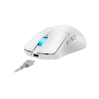 ASUS Gaming-Maus ROG Harpe Ace Mini, Drahtlos BT, RF 2.4GHz, Weiß