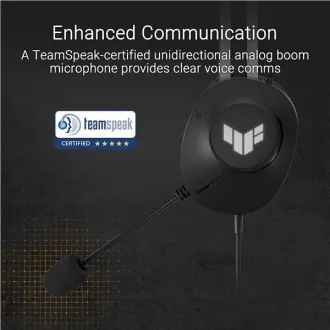 ASUS Headset TUF Gaming H1 GEN II, Kabelgebundenes Gaming-Headset, Schwarz ASUS Headset TUF Gaming H1 GEN II, Kabelgebundenes Gaming-Headset, Schwarz