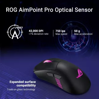 ASUS Maus ROG Keris II Origin, kabellose Gaming-Maus, schwarz ASUS Maus ROG Keris II Origin, kabellose Gaming-Maus, schwarz