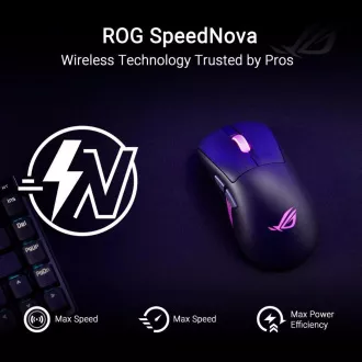 ASUS Maus ROG Keris II Origin, kabellose Gaming-Maus, schwarz ASUS Maus ROG Keris II Origin, kabellose Gaming-Maus, schwarz