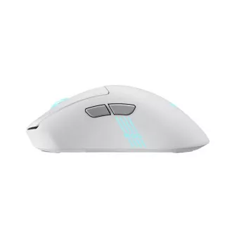 ASUS Maus ROG Keris II Origin, kabellose Gaming-Maus, weiß