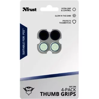 TRUST Silikonkappen GXT 266 4er-Pack Daumengriffe für PS5 TRUST Silikonkappen GXT 266 4er-Pack Daumengriffe für PS5