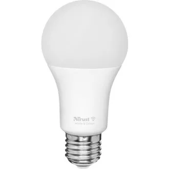 TRUST Smart WiFi LED-Glühbirne E27 Weiß & Farbe TRUST Smart WiFi LED-Glühbirne E27 Weiß & Farbe