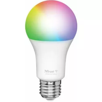 TRUST Smart WiFi LED-Glühbirne E27 Weiß & Farbe TRUST Smart WiFi LED-Glühbirne E27 Weiß & Farbe