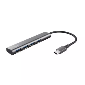 TRUST Halyx Aluminium USB-C auf 4 Port USB-A 3.2 Gen1 Hub TRUST Halyx Aluminium USB-C auf 4 Port USB-A 3.2 Gen1 Hub