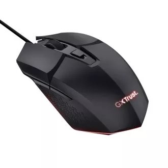 TRUST Maus GXT 109 FELOX Gaming Maus, optisch, USB, schwarz TRUST Maus GXT 109 FELOX Gaming Maus, optisch, USB, schwarz