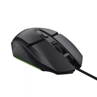 TRUST Maus GXT 109 FELOX Gaming Maus, optisch, USB, schwarz TRUST Maus GXT 109 FELOX Gaming Maus, optisch, USB, schwarz