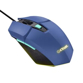 TRUST Maus GXT 109B FELOX Gaming Maus, optisch, USB, blau TRUST Maus GXT 109B FELOX Gaming Maus, optisch, USB, blau