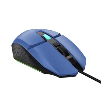 TRUST Maus GXT 109B FELOX Gaming Maus, optisch, USB, blau TRUST Maus GXT 109B FELOX Gaming Maus, optisch, USB, blau