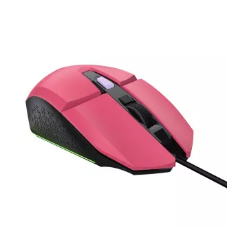 TRUST Maus GXT 109P FELOX Gaming Maus, optisch, USB, rosa TRUST Maus GXT 109P FELOX Gaming Maus, optisch, USB, rosa
