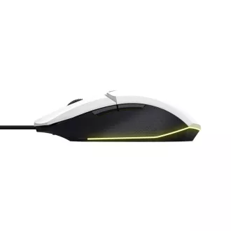 TRUST Maus GXT 109W FELOX Gaming Maus, optisch, USB, weiß TRUST Maus GXT 109W FELOX Gaming Maus, optisch, USB, weiß
