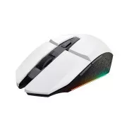 TRUST Maus GXT 110W FELOX Gaming Wireless Mouse, optisch, USB, weiß