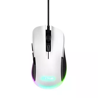 TRUST GXT 922W YBAR Eco Gaming-Maus, optisch, USB, weiß TRUST GXT 922W YBAR Eco Gaming-Maus, optisch, USB, weiß