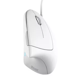 TRUST Verto Vertikale Maus Ergonomische Maus, USB, Weiß TRUST Verto Vertikale Maus Ergonomische Maus, USB, Weiß